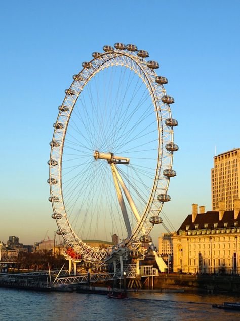 The London Eye was a controversial addition to the English capital's skyline when it first opened in 1999, but today the city is unimaginable without this giant Ferris wheel twirling above the Thames. #travel #uktravel Ancient Monuments, The London Eye, London Today, London Eye, Uk Travel, Beautiful Buildings, Travel Inspo, The London, The English