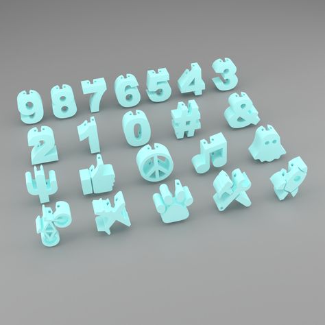 3D Printed Bike spoke beads Numbers Symbols, Alphabet Beads, 3d Printed, Your Name, 3d Printing, Follow Me, Alphabet, Cycling, Bicycle