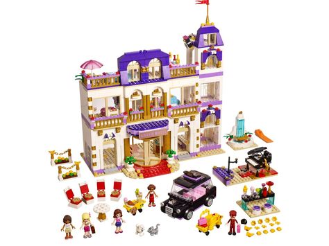 Lego Friends Sets, Lego Shop, Shop Lego, Disney Jasmine, Smoothie Bar, Lego Construction, Hotel Building, Diy Building, Buy Lego