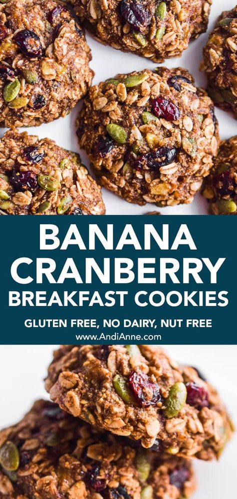 What To Make With Ground Flax Seed, Cranberry Oatmeal Breakfast Cookies, Baking With Flax Seed, Banana Ripe Recipes, Recipes With Ripe Bananas Healthy, Over Ripe Banana Recipes Easy, Cranberry Breakfast Cookies, Ripe Banana Recipes Healthy, Pumpkin Health Benefits