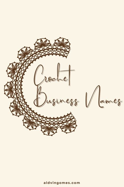 Dive into the world of creativity with our crochet business names! 🧶 Whether you're aiming for elegance, cuteness, or a touch of humor, find the perfect name that ties your brand identity together. #CrochetBusiness #CraftyNames #CreativeEntrepreneur Aesthetic Crochet Business Names, Crochet Shop Names, Crochet Shop Name Ideas, Crochet Branding Identity, Crochet Names Ideas, Crochet Branding, Crochet Names, Yarn Business, Shop Name Ideas