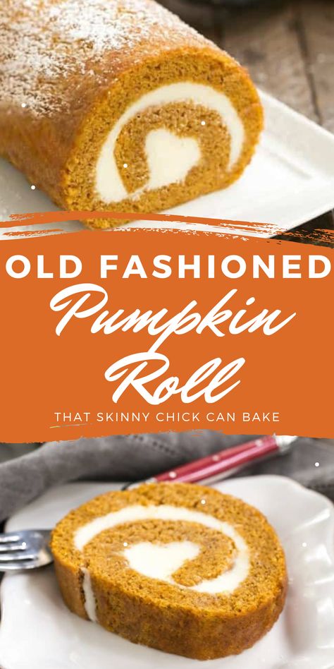 Pumpkin Cake Filling, Pumpkin Roll Recipe Easy, Kersfees Idees, Pumpkin Roll Recipe, Pumpkin Rolls, Pumpkin Roll Cake, Pumpkin Rolls Recipe, Baking Secrets, Cake Roll Recipes