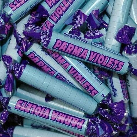 80s Sweets, Penny Sweets, Old Sweets, Old Fashioned Sweets, British Sweets, Violet Aesthetic, Parma Violets, Retro Sweets, Retro Candy