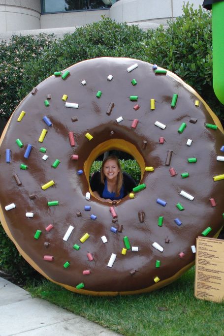 giant donut Google Headquarters, Giant Donut, My Dream Come True, Mountain View California, Authority Figures, Personal Truth, Food Sculpture, Getting Older, Roadside Attractions