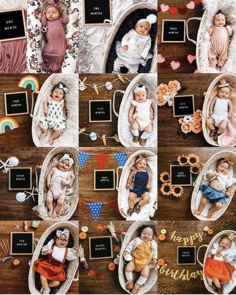 September Milestone Picture Ideas, August Milestone Picture Ideas, 3 Month Old Milestones Pictures, Baby Monthly Photo Ideas, Random Photoshoot, 3 Month Old Baby Pictures, 2 Month Old Baby, 1 Month Baby, One Month Baby