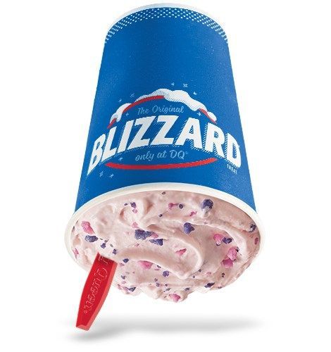 The Best Blizzard Flavors - Best Dairy Queen Desserts - Delish.com Dairy Queen Blizzard Flavors, Cotton Candy Blizzard, Blizzard Recipe, Dq Blizzard, Dairy Queen Blizzard, Secret Menu Items, Cotton Candy Flavoring, Fast Food Items, Brain Freeze