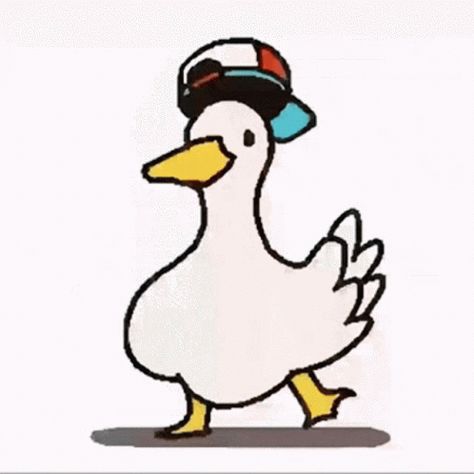 Duck Dance, Duck Gif, Dancing Duck, Hey Ya, Duck Duck, Subaru, Animated Gif, Dancing, Gif