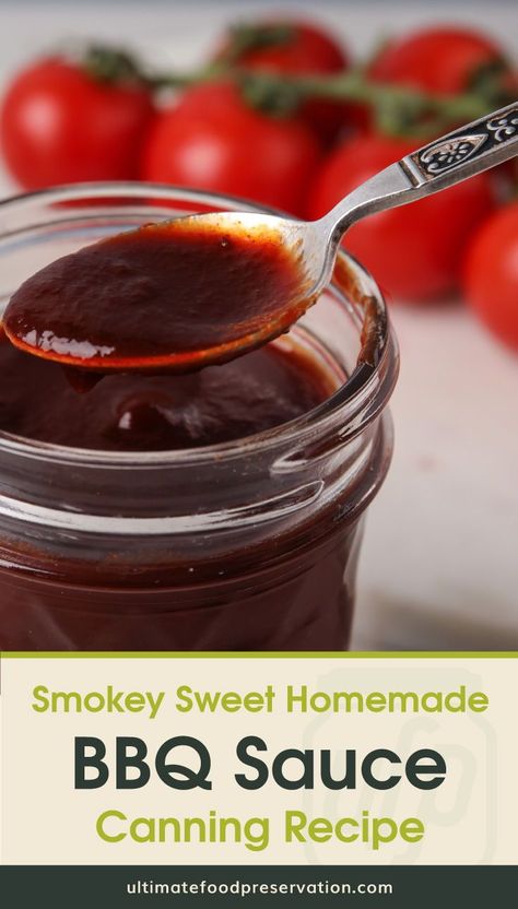 Homemade Canned Bbq Sauce, Canning Homemade Bbq Sauce, Canning Ketchup Water Bath, Canning Condiment Recipes, Homemade Bbq Sauce With Fresh Tomatoes, How To Can Bbq Sauce, Bbq Canning Recipes, Bbq Sauce With Fresh Tomatoes, Water Bath Canning Bbq Sauce