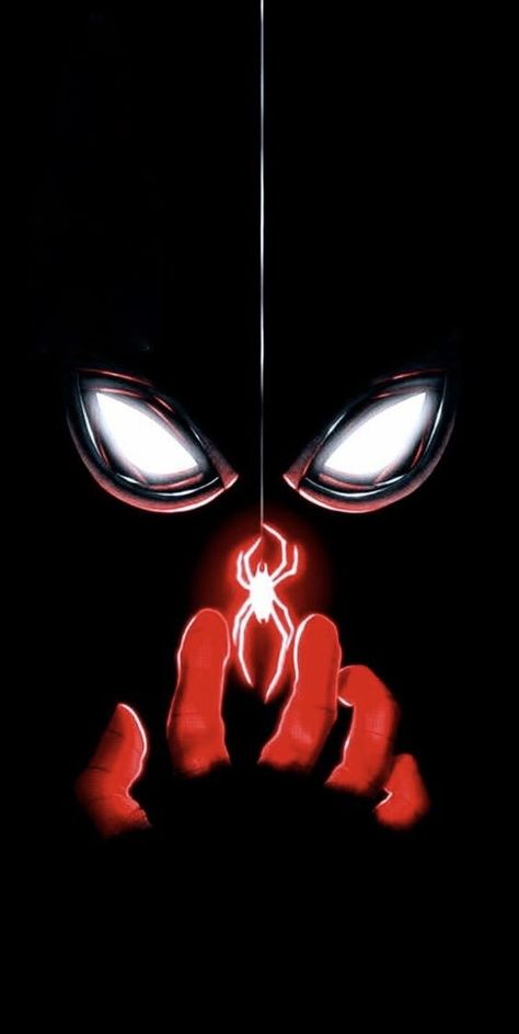 Spider Man Logo Wallpapers, Black Spider Man Wallpaper, Superhero Wallpaper Iphone, Spiderman Noir, Spider Man Wallpaper, Spiderman Girl, Spider Man Black, Spiderman Black, Marvel Phone Wallpaper