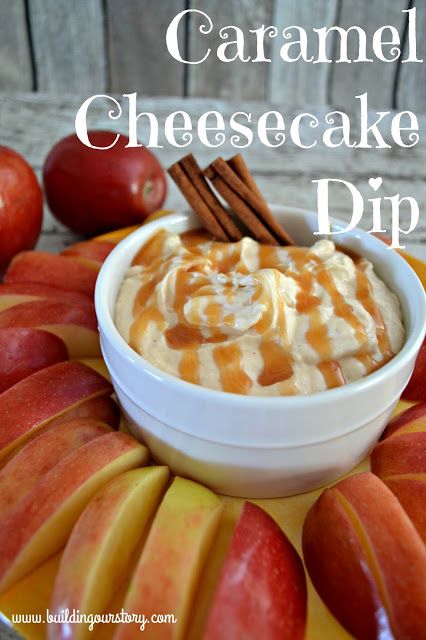 Apple Dips, Caramel Cheesecake Dip, Dips Easy, Fruit Appetizers Easy, Cheesecake Apple, Apple Dip Recipe, Cheesecake Dip Recipe, Fruit Dips, Recipe Cheesecake