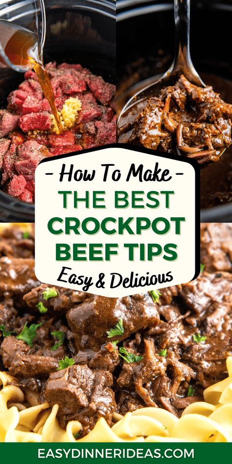 Crockpot Recipes Beef Tips, Beef Tips Slow Cooker, Crockpot Beef Tips, Beef Tips Recipe, Meat Marinades, Beef Tips And Rice, Crock Pot Beef Tips, Beef Tip Recipes, Beef Tips And Gravy