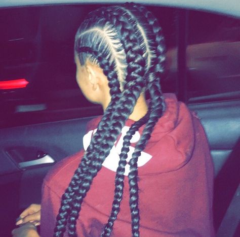 TexasLexy Corn Row Braids, 4 Braids Hairstyle, Corn Row, Nice Hairstyles, Style Braids, French Braid Ponytail, Big Crown, Kids Braids, Braided Styles