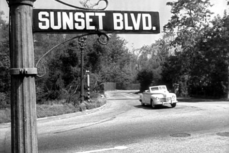 Erich Von Stroheim, Billy Wilder, Sunset Blvd, Sunset Boulevard, Silent Film Stars, Sunset Strip, Vintage Los Angeles, Film Grab, California Cool