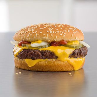 Fresh Beef Quarter Pounder® with Cheese Beef Burger Patties, Quarter Pounder With Cheese, Mcdonald's Burger, Beef Burgers Patties, Artisan Rolls, Mushroom Swiss Burger, Quarter Pounder, Double Burger, Beef Pies