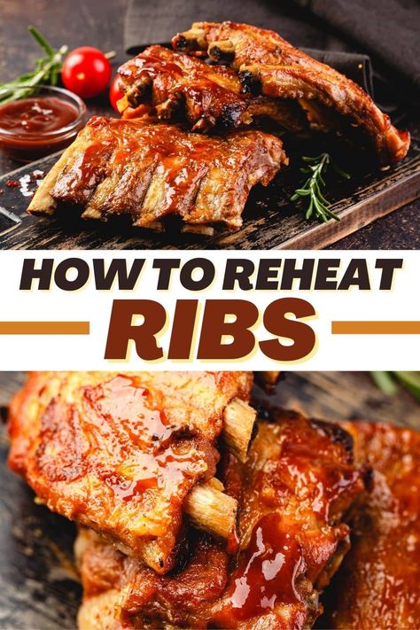 Learn how to reheat ribs the right way, and they’ll stay as juicy and tasty as the day you cooked them. With these 7 easy methods, you can enjoy your ribs a second time around. Best Way To Reheat Bbq Ribs, Reheat Ribs In Oven, Spare Ribs In Oven, Bbq Ribs In Oven, Babyback Ribs In Oven, Pork Loin Back Ribs, Weekly Food Prep, Pork Ribs Grilled, Boneless Pork Ribs