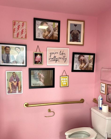 Feel free to use our bathroom too! It’s decorated as maximalist and fastastic as the rest of the store is! #thepinkpug #midlandtx #midlandfoodies #midlandtxboutique #midlandshopping Bathroom Ideas Maximalist, Maximalist Bathroom Decor, Maximalist Bathroom, Pink Pug, Bathroom Decor Apartment, Bad Influence, Bathroom Update, Bathroom Decor Ideas, The Store