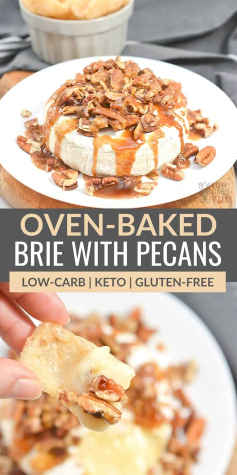 How To Cook Brie Cheese, Keto Baked Brie Recipes, Brie Cheese And Crackers, Keto Brie Appetizer, Baked Brie Cheese Recipes Appetizers, How To Cook Brie In The Oven, Brie Cheese Dessert Recipes, Gluten Free Brie Appetizer, Goat Brie Recipes