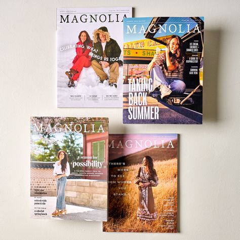 Spring Lunch, Magnolia Journal, Chip And Joanna Gaines, Useful Information, Joanna Gaines, Painting Tile, Again And Again, Living Well, First Names