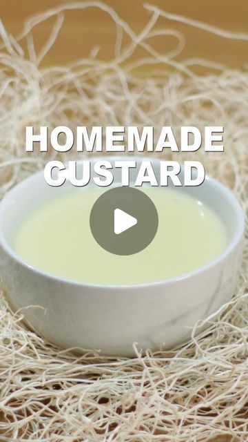 Matt Taylor on Instagram: "Learn how to make an easy homemade custard at home. This type of custard is not baked. #custard #custardrecipe #nobakecustard" Simple Custard Recipe, Home Made Custard, Baked Custard Recipe, Custard Recipe Easy, How To Make Custard, Egg Custard Recipes, Ice Cream Videos, Easy Custard, Matt Taylor