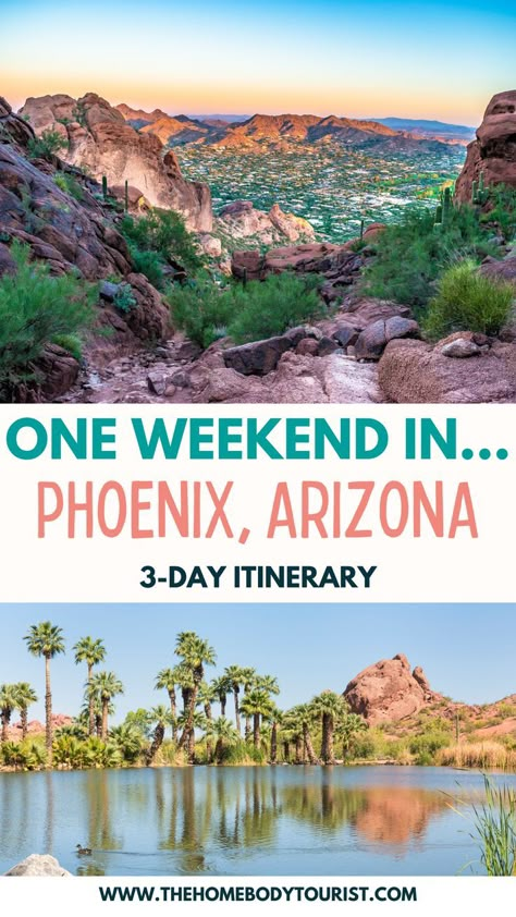 How to spend one weekend in Phoenix, Arizona. The ultimate 3-day Phoenix from a local!! Phoenix Hiking Outfit, Phoenix Fashion Outfits, Must Do Phoenix Arizona, Phoenix Things To Do Bucket Lists, Phoenix In March, Weekend In Arizona, Things To Do In Phoenix Arizona Summer, 3 Days In Phoenix Az, Phoenix In October