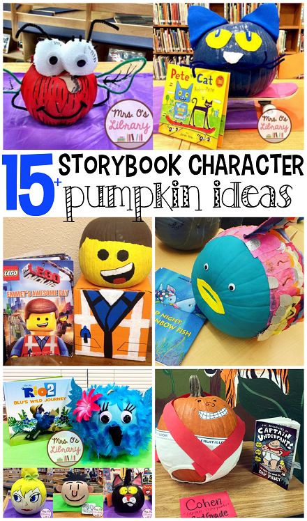 storybook character pumpkins Character Pumpkin Ideas, Pumpkin Painting Ideas For Kids, Pumpkin Ideas For Kids, Book Character Pumpkins, Story Book Pumpkin, Pumkin Decoration, Creative Pumpkin Painting, Character Pumpkins, Children's Book Characters