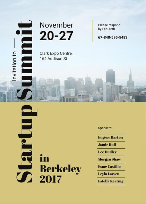 Summit Invitation Design, Charity Event Poster, Conference Invitation, Events Poster, Conference Poster Template, Event Agenda, Architecture Events, Charity Poster, Event Invitation Design