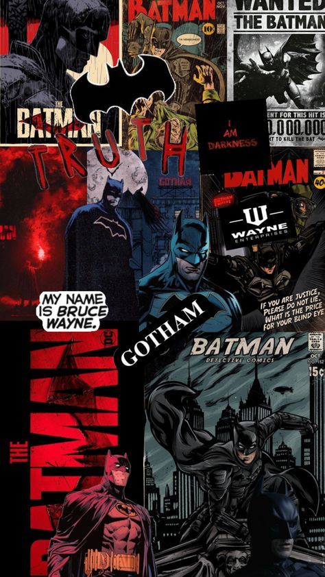 Bat Man Wallpaper Iphone, Batman Wallpaper Aesthetic Dark, Iphone Fanboy Wallpaper, Sigma Batman Wallpaper, Funny Dc Pfp, Batman Astethic Wallpaper, Batman Wallpaper Iphone Comics, Batman Collage Wallpaper, Batman Homescreen Layout