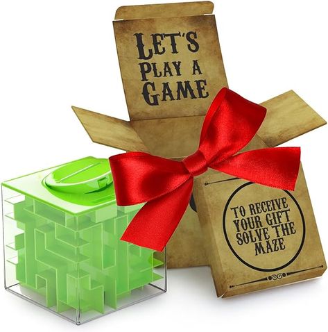 Amazon.com: Money Maze Puzzle Box - The Most Annoying Prank Gift with Well-Crafted Package Stocking Stuffers for All Ages - A Money Puzzle Box for Cash Gift, Money Holders : Everything Else Ways To Hide Money, Money Puzzles, Small Gifts For Men, Diy Mixes, Puzzle Boxes, Puzzle Cube, Gift Money, Prank Gifts, Money Gifts