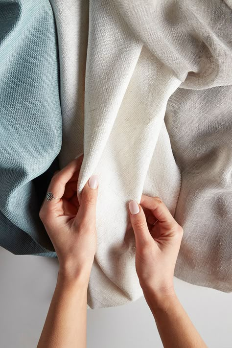 Order your Luxaflex Curtain fabric samples today! Fabric Close Up, Fabric Product Photography, Fabrics Aesthetic, Fabric Photography Ideas, Towel Photoshoot, Curtain Solutions, Fabrics Photography, Scarf Fashion Photography, Fabric Shoot