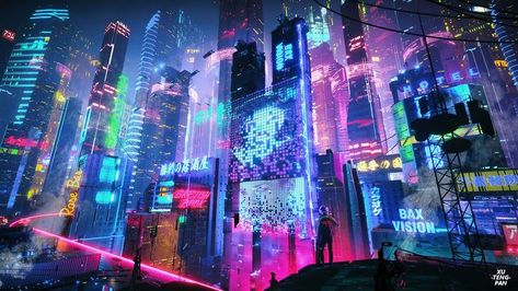 Kota Masa Depan, Punk Wallpaper, Neon Cyberpunk, 2k Wallpaper, Neon City, Computer Wallpaper Desktop Wallpapers, City At Night, Desktop Wallpaper Art, Cyberpunk Aesthetic