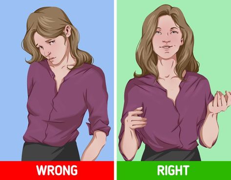 8 Body Language Tips That Can Make You Seem More Self-Confident Body Language Tips, Signs Of Insecurity, Confident Body Language, Language Tips, Nonverbal Communication, Positive Body Image, Body Posture, Ways To Communicate, Looking For Someone