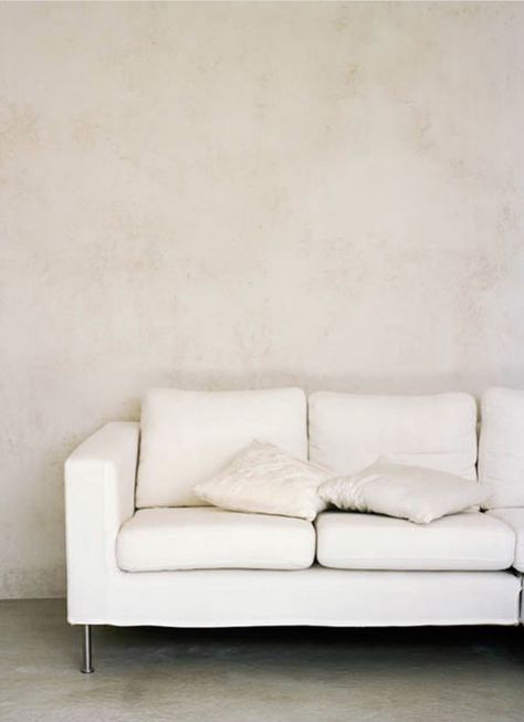 Find your colour + bring texture to any space with Bauwerk’s lime wash paint. White Lime Wash Walls, Indoor Paint, Lime Wash, Limewash Paint, Colour Photo, Lime Paint, Concrete Walls, White Sofa, Painting Colors