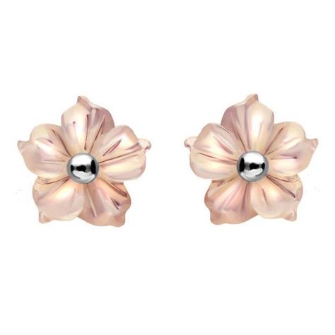 Sterling Silver Pink Mother Of Pearl Carnation Tuberose Stud Earrings E2162 | C W Sellors Fine Jewellery White Mother Of Pearl Flower Earrings, Elegant Flower-shaped Mother Of Pearl Jewelry, Elegant Mother Of Pearl Flower-shaped Earrings, Luxury Mother Of Pearl Flower-shaped Jewelry, Luxury Mother Of Pearl Flower-shaped Earrings, Feminine Earrings, Mother Of Pearl Jewelry, Carnation Flower, Floral Jewelry