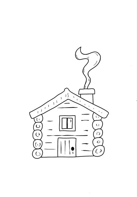 #tattoo #tattooideas #tattooart #logcabins #mountains #woodsy #woodsytattoo #tattoodesign Camp Tattoo Small, Cabin Line Art, Small Cabin Tattoo, Mountain Cabin Tattoo, Cabin Tattoo Simple, Cabin Doodle, Log Cabin Drawing, Log Cabin Tattoo, Mountains Doodle