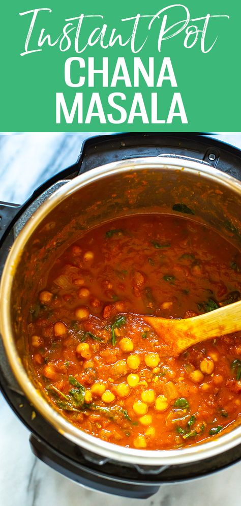 Punjabi Chole, Chickpea Masala, Dried Chickpeas, Chole Masala, Masala Spice, Instant Pot Recipe, Dry Chickpeas, Vegetarian Indian, Chickpea Curry