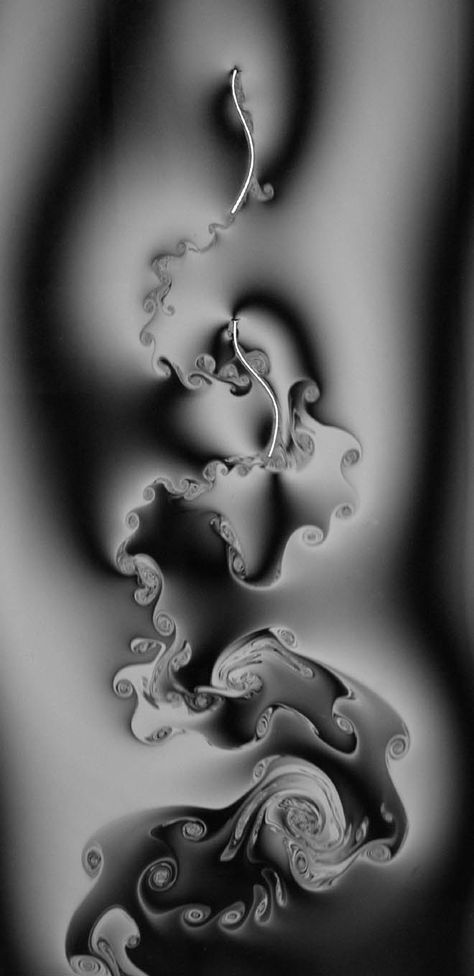 Inverted Drafting Inverted Colors, Computational Fluid Dynamics, High Speed Photography, Rochester Institute Of Technology, Fluid Mechanics, Fluid Dynamics, Science Art, Weird World, Shades Of White