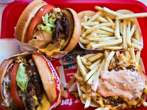 In And Out Burger, Juicy Burger, In N Out Burger, In-n-out Burger, In N Out, Low Fat Diets, Love Eat, Health Diet, French Fries