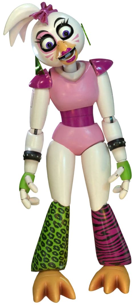 Five Nights At Freddy's Glamrock Chica, Glamrock Chica Costume, Glamrock Chica Inspired Outfit, Chika Cosplay Fnaf, Glam Rock Chica Fnaf, Glamrock Chica Cosplay, Glamrock Chica Fanart, Chica Costume, Rockstar Chica