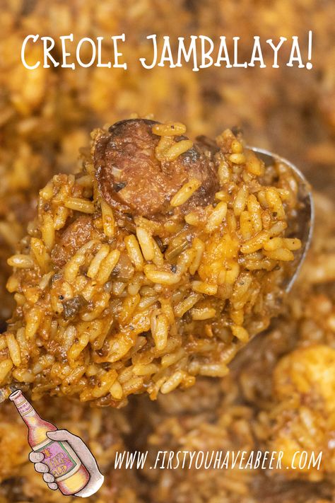 Cajun Shrimp Jambalaya Recipe, Jambalaya Recipe Without Tomato, Jambalaya Recipe Without Rice, Homemade Jambalaya Recipe, Creole Jambalaya Recipe Louisiana, Easy Jambalaya Recipe Simple, Red Beans Rice And Sausage, Jambalaya Authentic, Cajun Jambalaya Recipe Louisiana