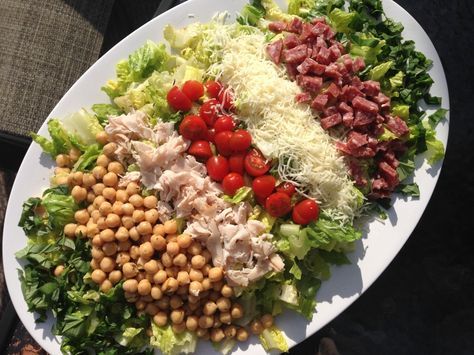 Scala Chopped Salad, Dijon Salad, Composed Salad, Plant Based Diet Meal Plan, Cook Quinoa, Chopped Salad Recipes, Salad With Chicken, Deli Turkey, Grilled Bread