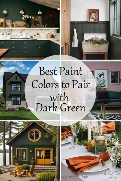 What are the best colors to go with dark green?  Well there is more than one and today I am sharing 11 of my favorites and pictures of what they look like paired together! What Colors Pair With Dark Green, Green Couch Paint Wall Colors, Nocturnal Green Valspar, Roycroft Bottle Green Color Palette, Colors That Go Well With Dark Green, What Color Goes With Dark Green, Colors That Go With Eucalyptus Green, Dark Green And Gray Color Palette, What Colors Go With Dark Green