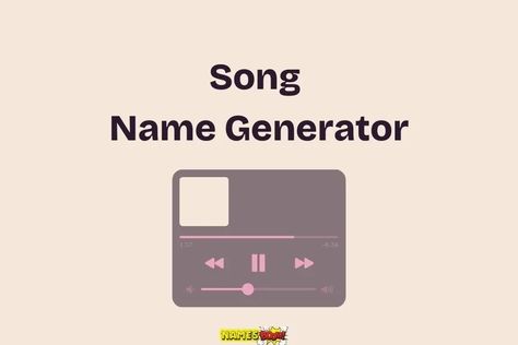 Create unique and creative song titles effortlessly with our song name generator. Perfect for musicians, songwriters, and composers seeking fresh inspiration. How To Change Your Name On Pinterest, How Write A Song, Assigning Songs To Characters, How To Be Creative Tips Ideas, Song Inspo Ideas, Song Titles Aesthetic, Lyric Ideas For A Song, Fun Spotify Websites, Stage Name Ideas For Singers