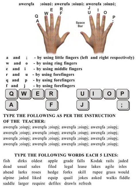 Fast Typing Tips, Typing Tips, Typing Hacks, Typing Tutorial, Typing Lessons, English Speaking Book, Typing Master, Congratulations Images, Elementary Technology