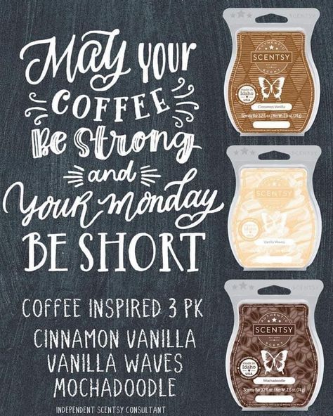 Scentsy Consultant Marketing, Scentsy 2022, Scentsy Mixology, Scentsy Marketing, Happy Monday Quotes, Scentsy Candles, Selling Scentsy, Scentsy Consultant Ideas, Good Morning Post