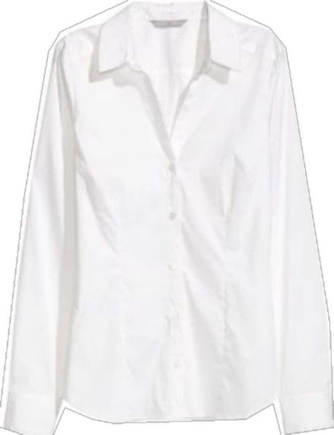 White Button Down Shirt, Dream Clothes, White Long Sleeve, White Shirt, Capsule Wardrobe, Fashion Inspo Outfits, Workout Shirts, White Background, Long Sleeve Tops