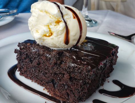 This dessert is for chocolate lovers - an expression of decadence! Sokolatopita is what Greeks call this syrup drenched chocolate cake. It contains cocoa powder, then the cake is drenched as Greeks do, with a syrup contains that contains chocolate as well. For fear of anyone saying this doesn't have enough chocolate, it's topped with […]Spread the loveThis dessert is for chocolate lovers – an expression of decadence! Sokolatopita is what Greeks call this syrup drenched chocolate cake. It contain Syrup Cake, Cocoa Cake, Greek Desserts, Semisweet Chocolate, Greek Recipes, Food Obsession, Chocolate Ganache, Something Sweet, Cakes And More