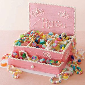 Princess Jewelry Box Cake Jewelry Box Cake, Princess Jewelry Box, Lifesaver Candy, Strawberry Frosting, Melting White Chocolate, Princess Jewelry, Birthday Cake Recipe, Box Cake Mix, Cake Tutorial