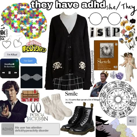 Niche adhd aesthetic meme Istp Mbti Outfit, Isfp Clothing Style, Istp Aesthetic Outfit, Istp Personality Aesthetic, Mbti Outfits, Istp Aesthetic, Mbti Istp, Istp Mbti, Istp Personality