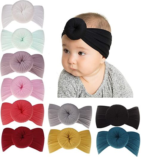 Newborn Hair Accessories, Cloth Diapering Newborn, Pant Top, Big Hair Bows, Baby Turban, Bow Headband Hairstyles, Stretchy Headbands