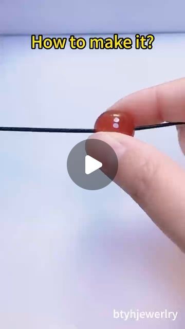 btyhjewelry on Instagram: "How to make it?#fyp #foryou #fashion #diy #handmade #diyprojects #necklace #knots" How To Tie A Knot For A Necklace, Diy Necklace Making Tutorials, Necklace Knots Tutorial, Knots For Jewelry Making, Jewellery Knots, Thread Necklace Diy, Knotted Necklace Diy, Necklace Knots, Diy Jewelry Necklace Beads